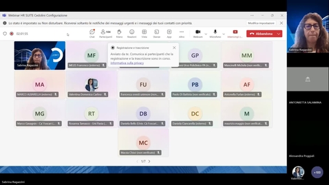 Miniatura per la voce Webinar HR SUITE Cedolini Configurazione-20241018_100307-Registrazione della riunione