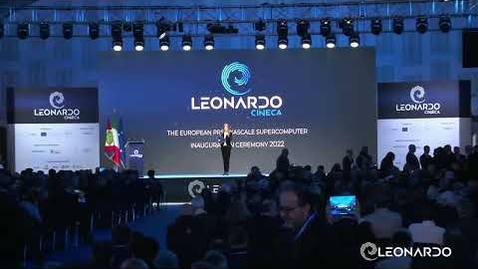 Miniatura per la voce Inaugurazione Supercomputer Leonardo