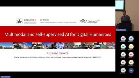 Miniatura per la voce Deep Learning self-supervisionato per ricerca e analisi di contenuti architettonici
